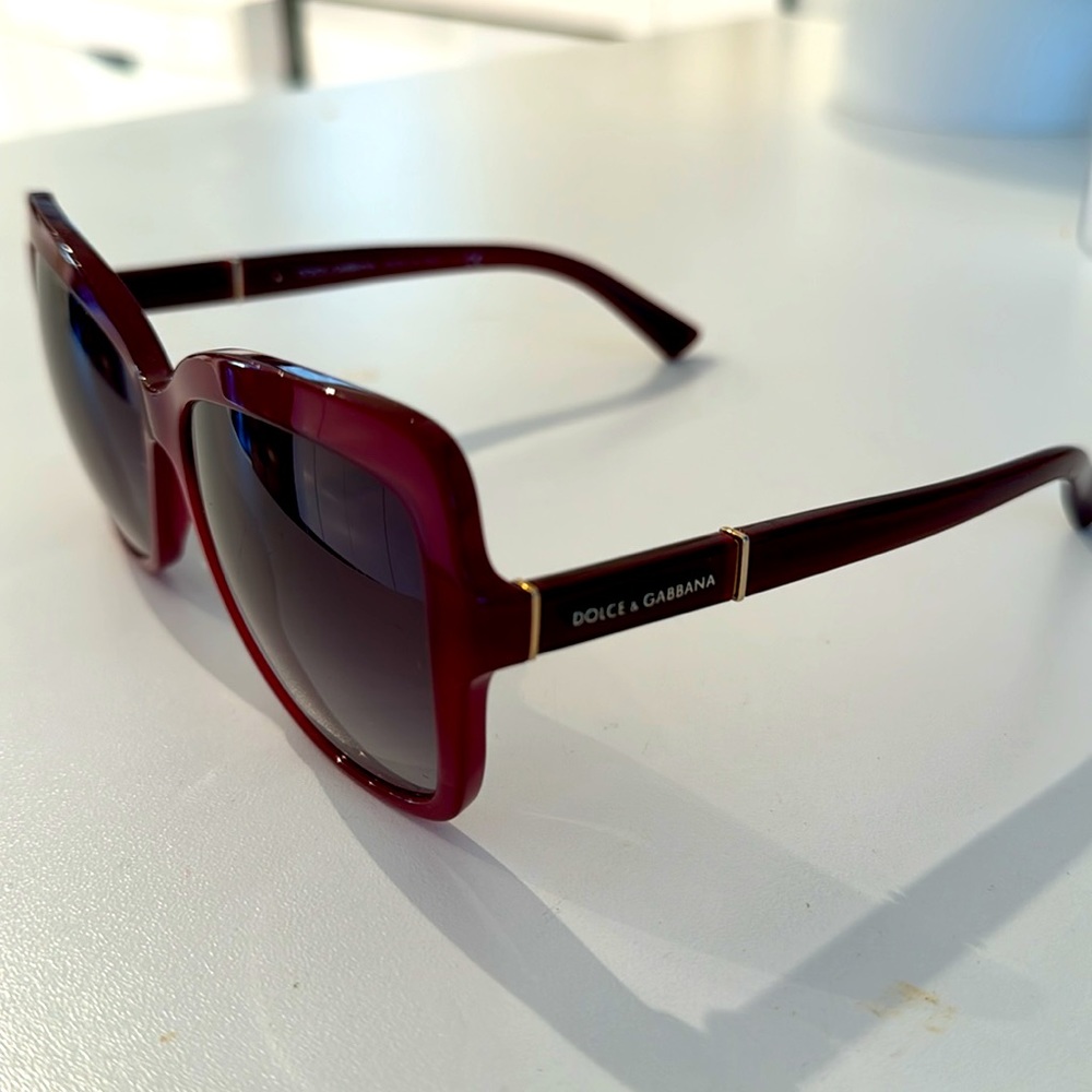 Dolce & Gabbana Sunglasses Purple Maroon DG4244